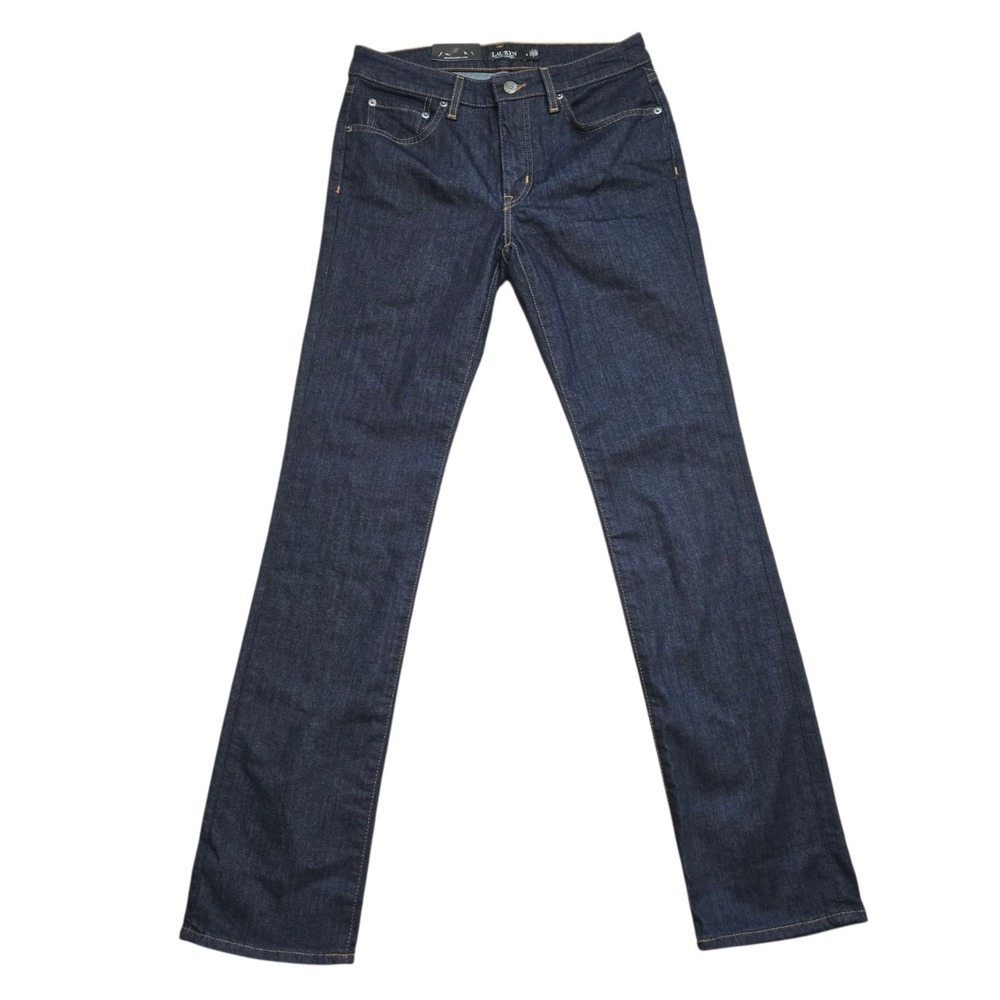 Lauren Ralph Lauren Black Label Dark Wash Staright Jeans Size 6x32